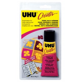 Клей UHU "Креатив" для ткани, шерсти и лент