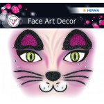 Наклейка FACE  PINK CAT